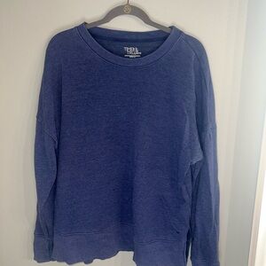Time and Tru Indigo Pullover
